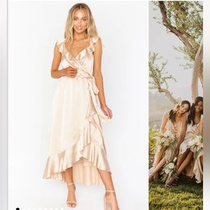 SHOW ME YOUR MUMU BRIDESMAID DRESS